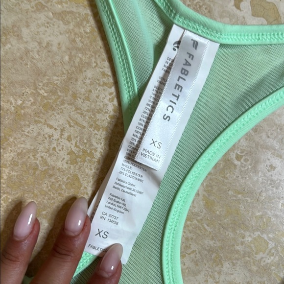 💕Fabletics Light Green Activewear skort dress💕 - Picture 2 of 6